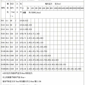 JG系列气驱液体增压泵